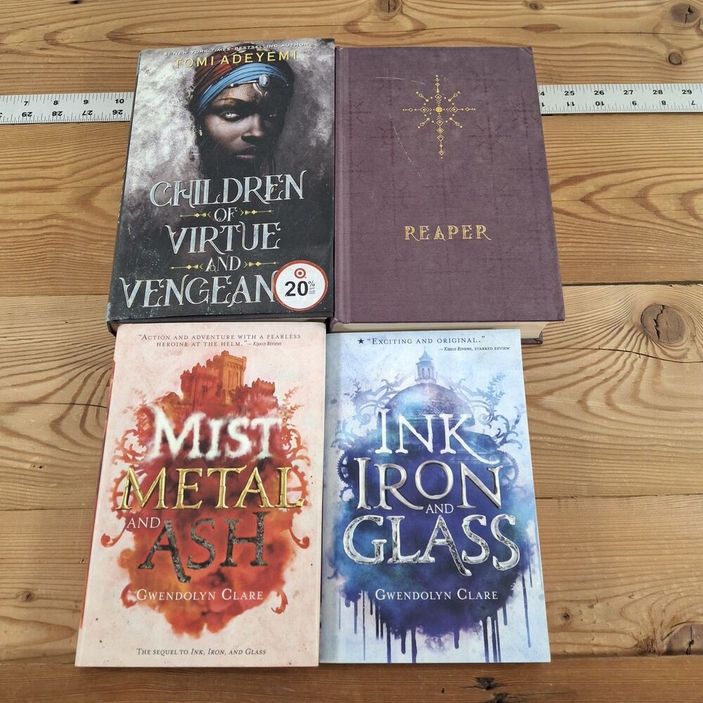 4 Book Fantasy Lot Gwendolyn Clare Tomi Adeyemi